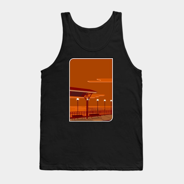 station platform Tank Top by Qasim